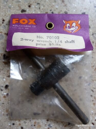 Vintage NOS Fox 2 Wege Schraubenschlüssel No 70102