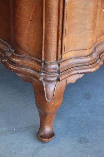 Antique 18th century French rococo chest of 4 drawers gilt bronze bombe carved - Picture 8 of 12