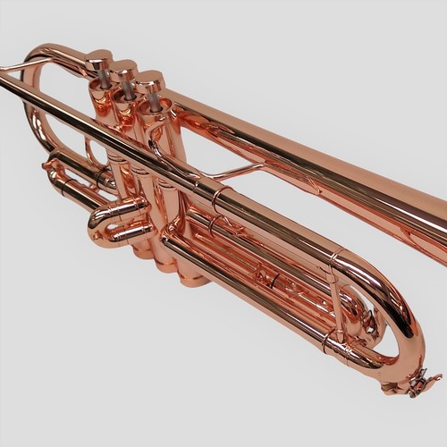 Schiller American Heritage 79 tromba vintage placcata rame - Foto 2 di 8