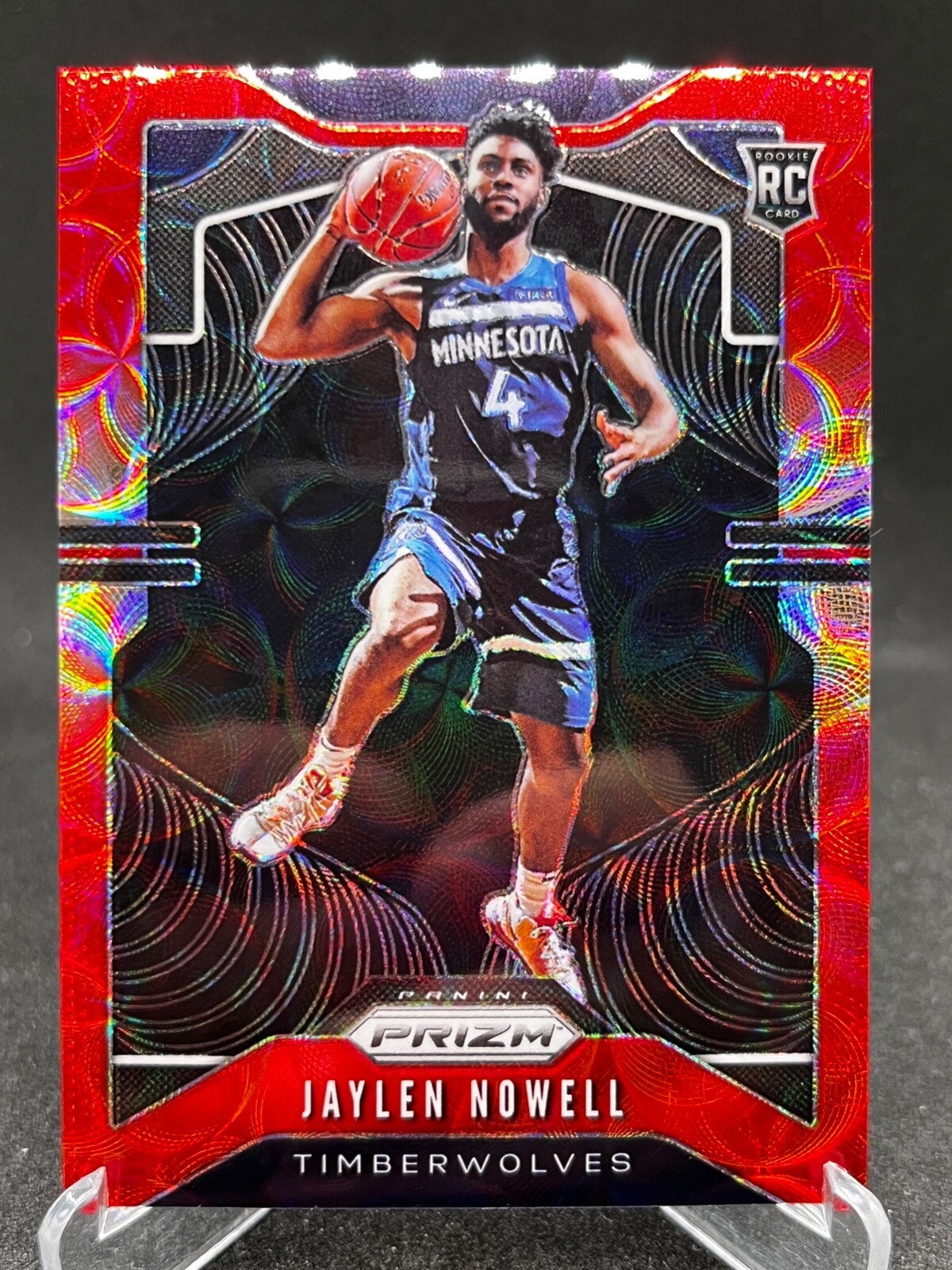 2019-20 Panini Prizm Prizms Choice Red #281 Jaylen Nowell 80/88