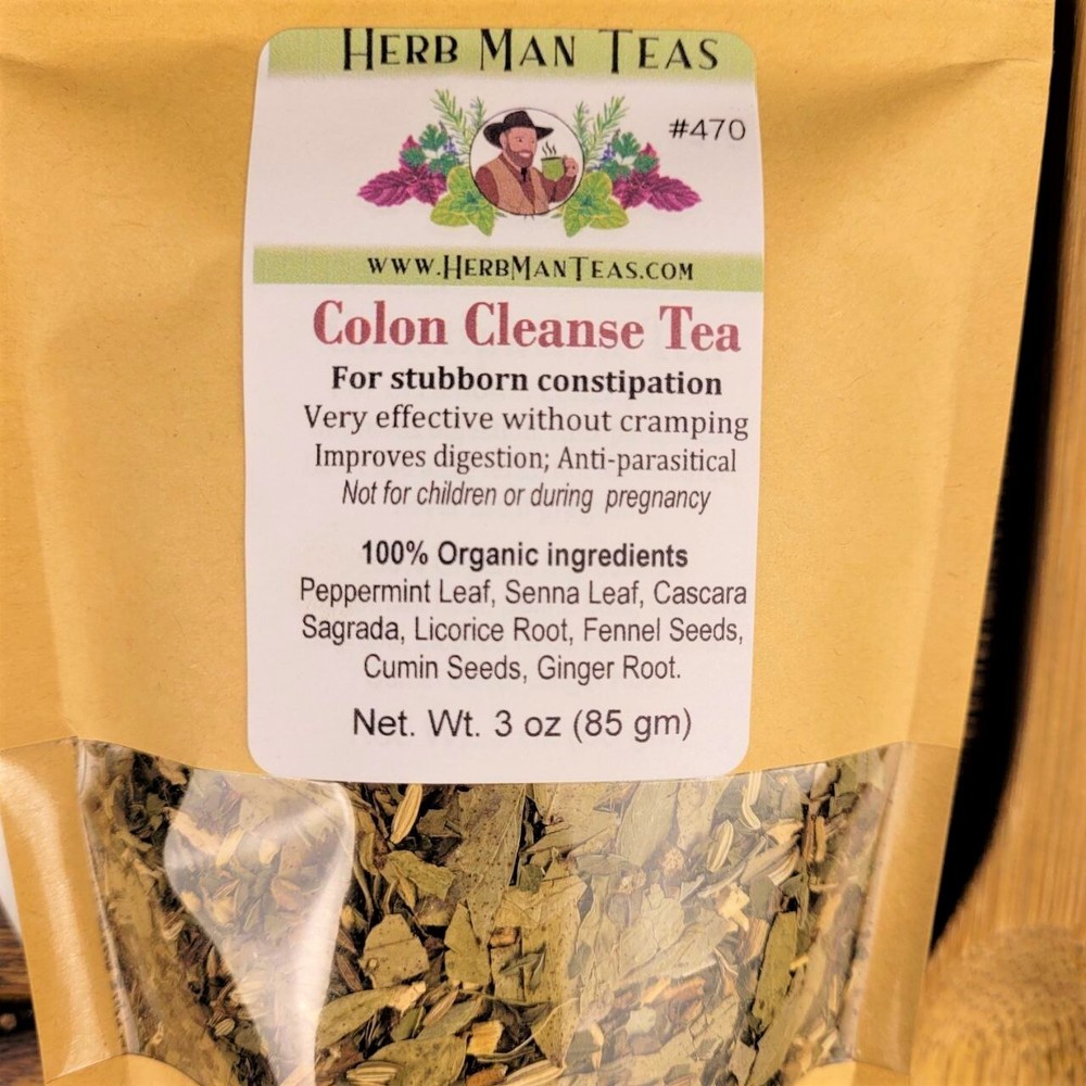 COLON  CLEANSE TEA - Effective laxative & detox tea without cramping or bloating