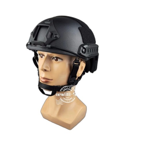 Bulletproof Helmet Level 2 Aramid Lightweight Quick Response+Bulletproof Mask CS - Picture 3 of 17