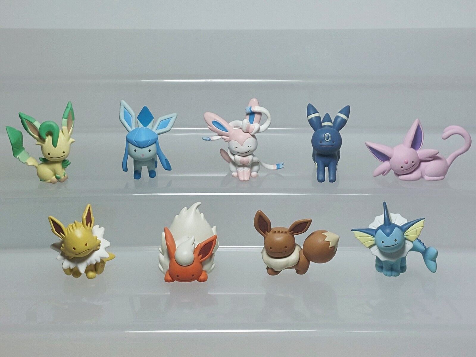 New Ditto Vaporeon Flareon Jolteon Pokemon Figure Collection