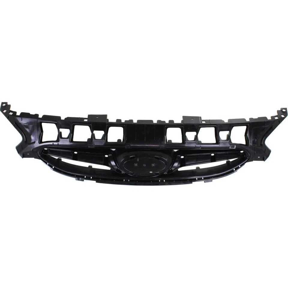 Front Bumper Cover Fascia & Grille Assembly Kit For 2012-2014 Hyundai Accent Foto 2 de 4
