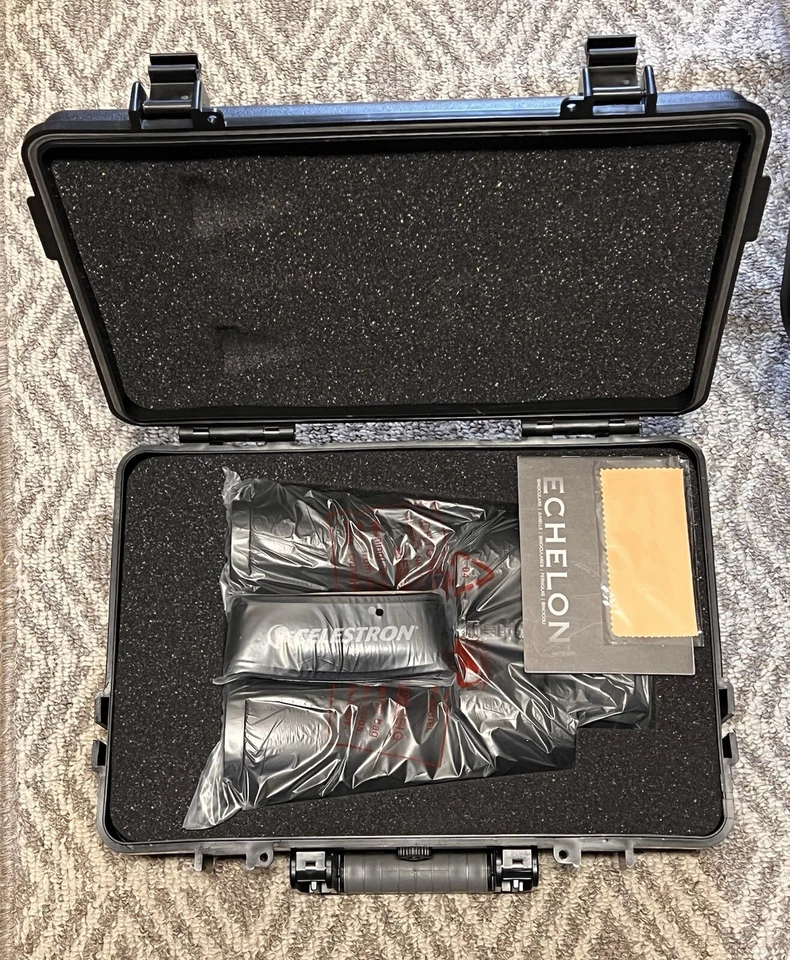 New Celestron Echelon binoculars 20x70 manufacture # 71454 + tripod adapter - Image 3 of 4