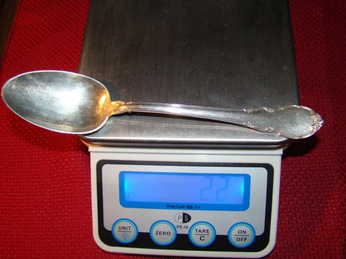 LUNT STERLING SILVER MODERN VICTORIAN TABLESPOON NO MONOGRAM