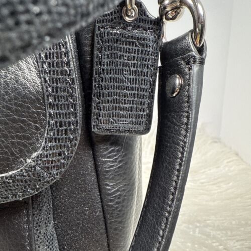 Coach Taylor Flap Convertible F27481 Smooth Leather Crossbody Shoulder Bag - Picture 3 of 23