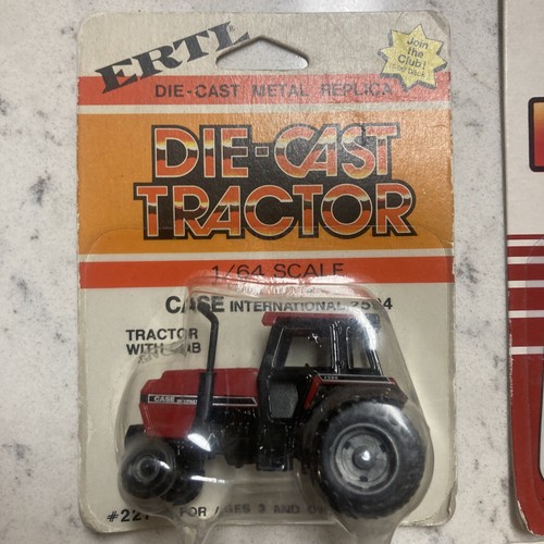 1/64 Ertl Case International Farm Toy Tractor Lot of 4, 2-2594, 7140, 5088 - Picture 4 of 12