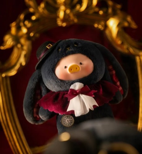 Modellino Toyzero Magician Bunny Lulu The Piggy 5,9 pollici ciondolo peluche vinile - Foto 5 di 10