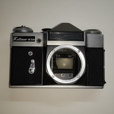 Rare Zenit E named Kalimar SR-200 metal clean and functional camera body