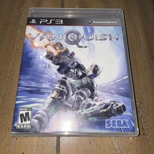 Vanquish PS3 PlayStation 3 Complete CIB w/ Manual & Insert Tested Authentic SEGA