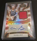 2025 Select WNBA Autographed Memorabilia Allisha Gray #AM-AG Silver Prizm