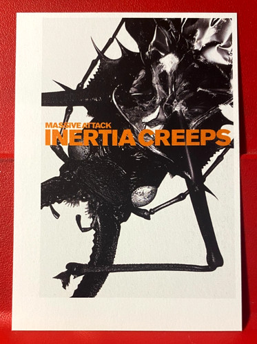 Massive Attack Inertia Creeps Poster Art PICTURE / PRINT 4" x 3" Mini