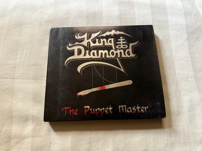 King Diamond - The Puppet Master CD/DVD 2003 Metal Blade 80s Metal OOP RARE