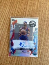 A.J. Lawson Autograph Card 2024-25 Topps G League Nets Reflector Baseball
