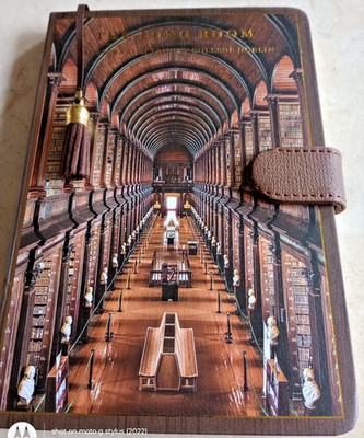 THE LONG ROOM LIBRARY OF TRINITY COLLEGE DUBLIN JOURNAL NOTEBOOK HARDCOVER BOOK