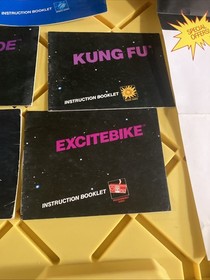 nes nintendo video game manuals lot Mike Tyson&rsquo;s Punch-out Gumshoe,+ Poster Rare