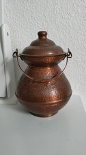 Hamam-Kanne Auch Kurna-Kanne Aus Kupfer mit Deckel Vintage Retro 70er Jahre