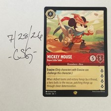 Mickey Mouse Brave Little Tailor 115/204 - Lorcana First Chapter - Legendary - 1