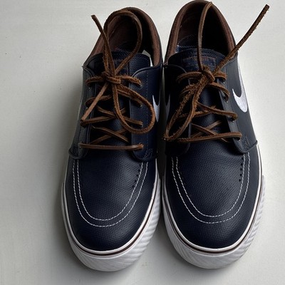 Nike SB Stefan Janoski Blue Skateboarding Shoes Men's US 10 Medium D M
