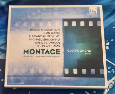 MONTAGE - GREAT FILM COMPOSERS AND THE PIANO (CD-2015) GLORIA CHENG - VERY RARE