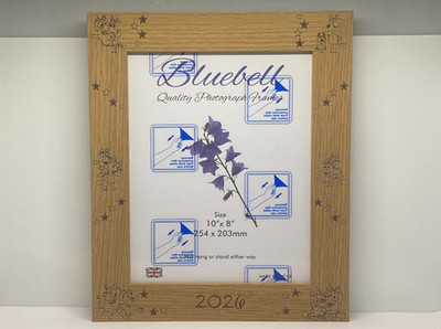 Bluey Bilderrahmen personalisiert und graviert