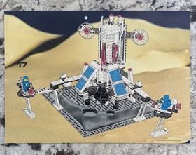 Lego 6972 Polaris I Space Lab Instruction Manual ONLY Vintage Space Legoland