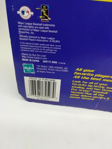 Starting Lineup Pro Action Baseball Mark McGwire Deluxe Toy Figure Box Vintage  - Picture 10 of 10