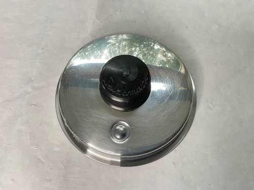 Vintage Saladmaster Stainless Lid For 1 qt Small Saucepan Vapo Lid Only USA