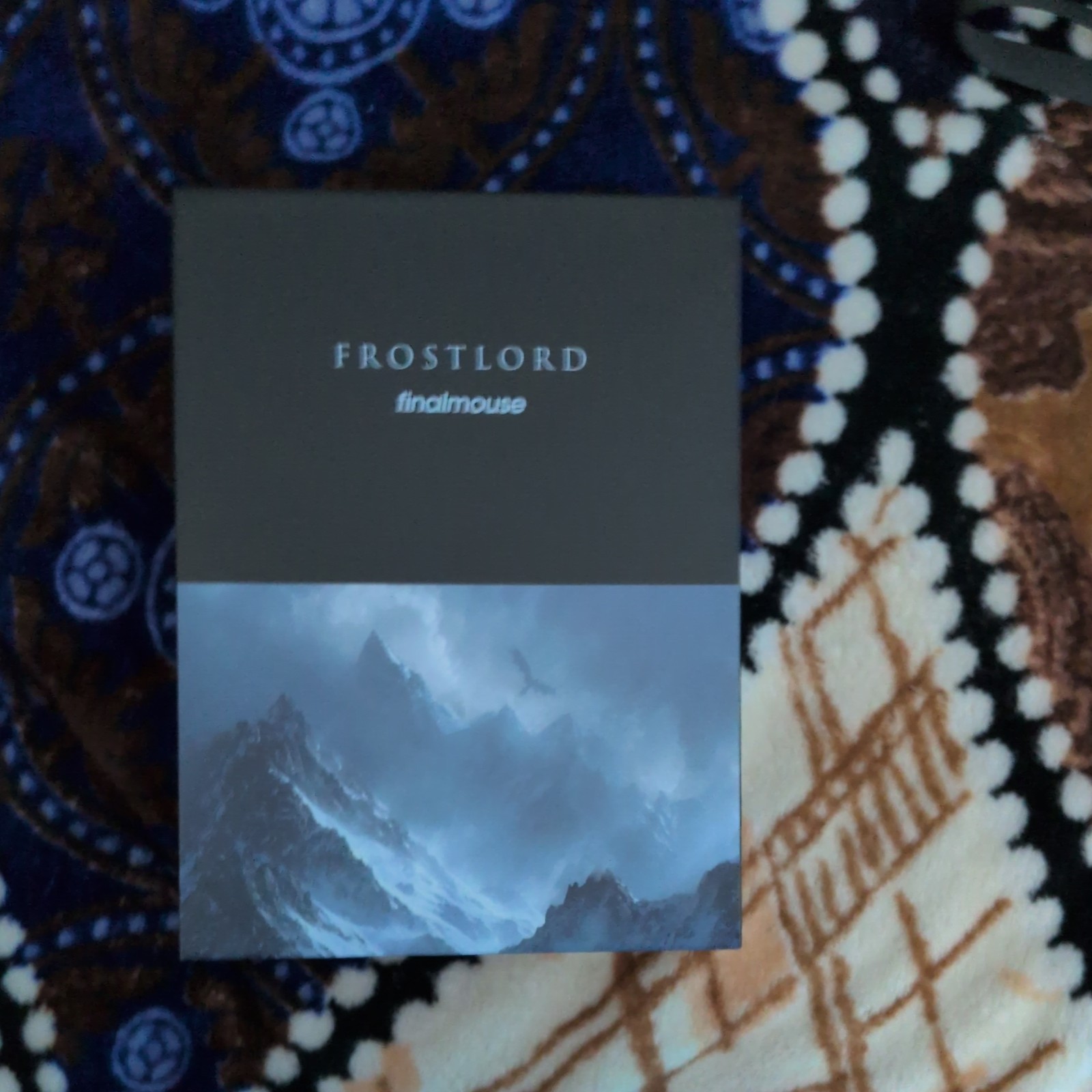 Final Mouse Ultralight FrostLord Gaming Mouse NEW NEVER OPENED Classic Size.