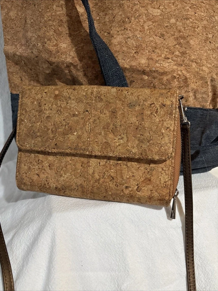 Jewell на тридцать один пробковый сумка через плечо застежки съемный ремень лот из 2 и сумка с короткими ручками - Изображение 4 из 4