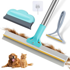 Carpet Rake for Pet Hair Removal Tool, Reusable Pet Hair Remover Broom, Dog&Cat
