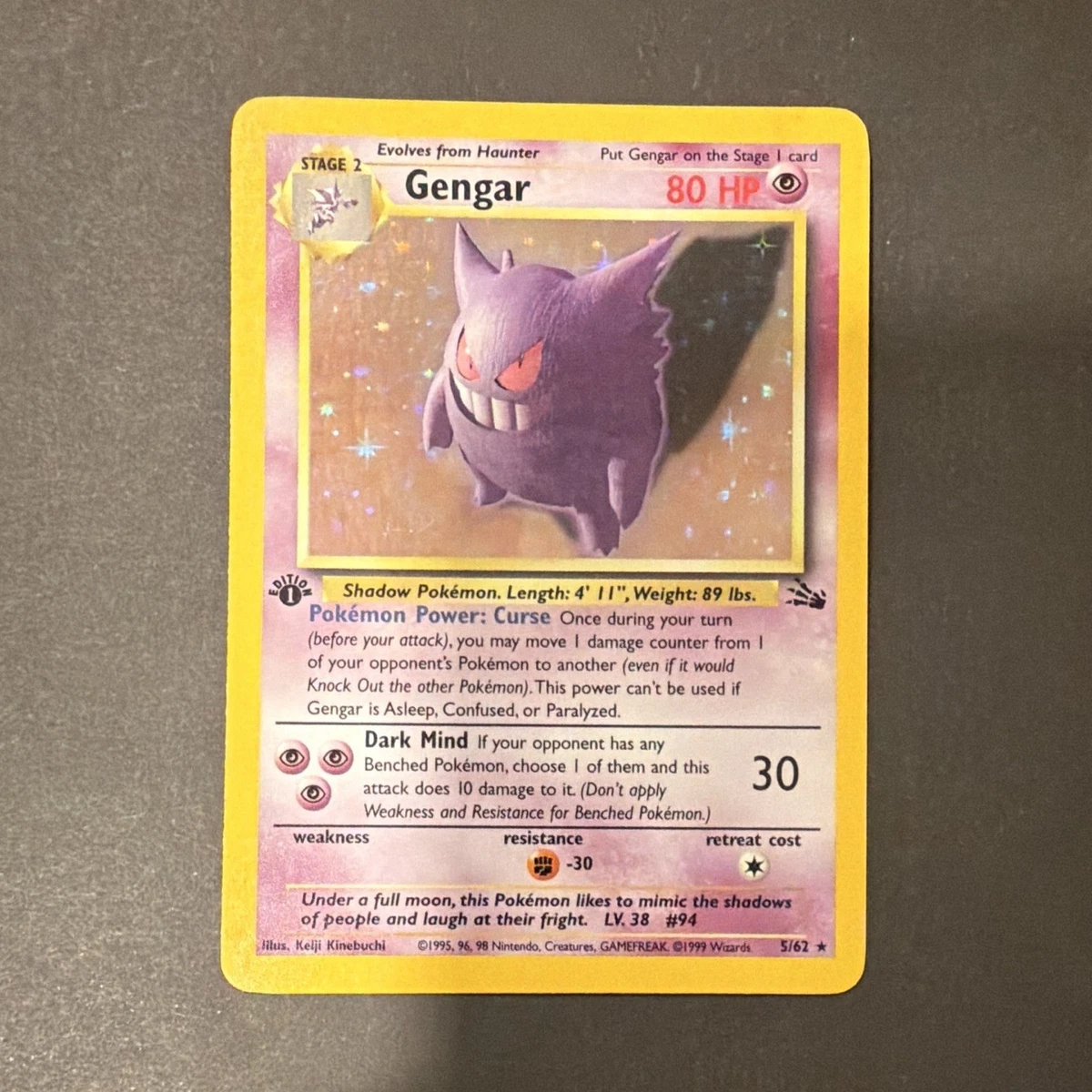 First Edition Pokmon Individual Fossil Cards for sale | eBay
