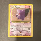 Pokémon TCG Gengar Fossil 5/62 Holo Rare 1st Edition 80 HP English