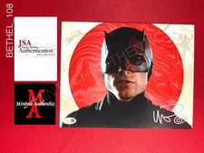 Wilson Bethel autographed signed 8x10 photo Daredevil Bullseye JSA COA