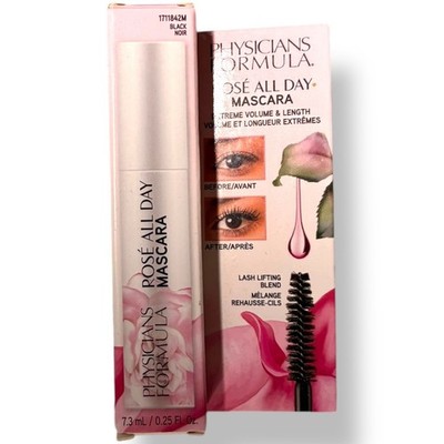 Physicians Formula Rose All Day Mascara Black Noir Extreme Volume Length
