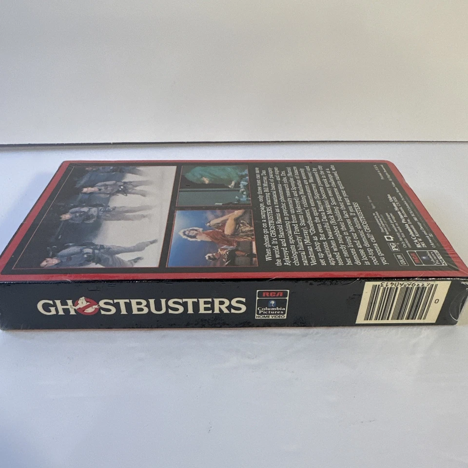Ghostbusters VHS Factory Sealed RCA Columbia Pictures ©1985 Red Border Foto 4 de 4