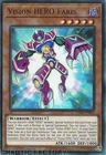 YUGIOH RA01-EN004 Vision HERO Faris ULTRA Rare 1st Edition NM