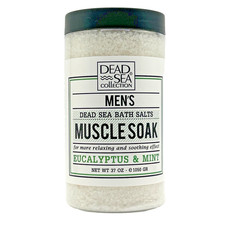Dead Sea Collection Mens Muscle Soak Eucalyptus Mint Bath Salts 37 oz Dead Sea