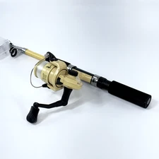 Eagle Claw Pack-It Telescopic  5'6" Fishing Rod/Reel Combo Med Action