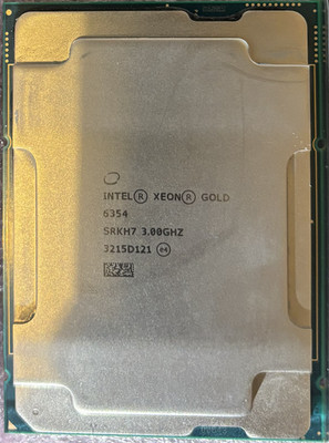 SRKH7 Intel Xeon Gold 6354 18-Core 3.00GHz 39MB Cache 205W FCLGA4189 Processor