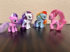 My Little Pony G4 lot Diamond Dazzle Tiara, Rarity, Pinkie Pie & Rainbow Dash