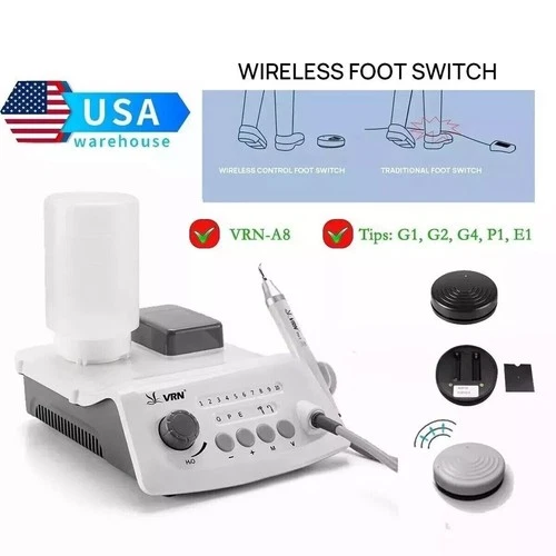 LED Dental Ultrasonic Piezo Scaler Handpiece Bottles Fit EMS Cavitron Woodpecker - Picture 1 of 24