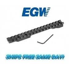 EGW Swedish Mauser 3 Hole for Stripper Clip Picatinny Rail 0 MOA NEW! # 47030
