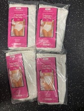Vintage 1992 Hanes Her Way LOT of 12 Cotton Panties Briefs Womens Size 5 READ  