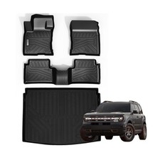 Floor Mats Trunk Mat for 2021-2025 2026 Ford Bronco Sport Only Fit Sport Ve...