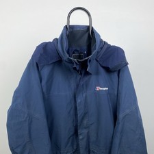 Mens Blue Berghaus Gore-Tex Hooded Waterproof...