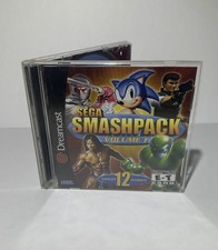Sega Smash Pack: Vol. 1 (Sega Dreamcast, 2001) Complete In Box ￼