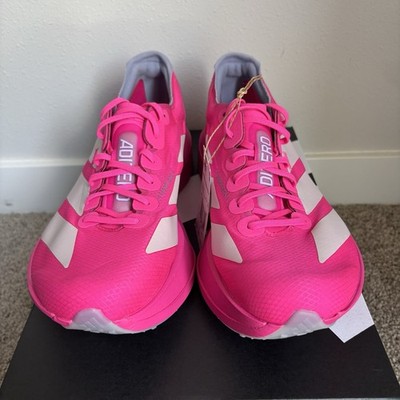 Adidas Adizero Adios Pro 4 M Shock Pink JR1269 Size 7 New