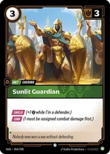 Riftbound Sunlit Guardian (54/352) Origins NM